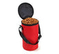 Waterproof pet food storage travel bag