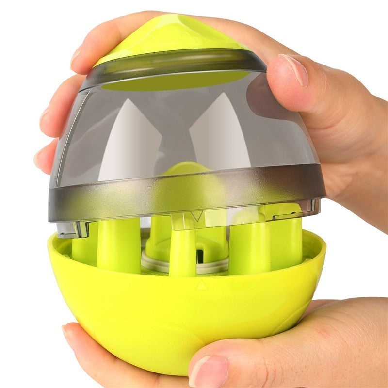 Interactive dog food tumbler feeder for mental and physical stimulation!