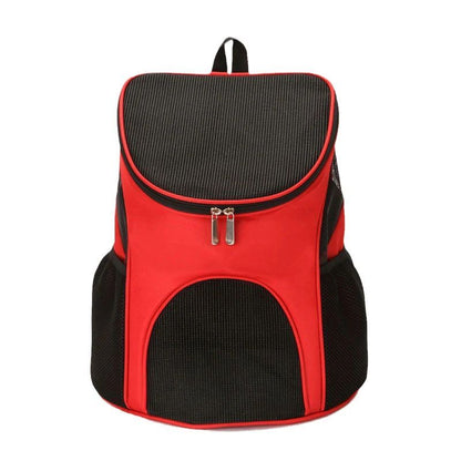 Portable, breathable backpack for small dogs and cats !