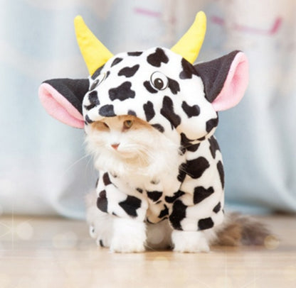 Cute Cow Pet Outfit – Soft, Cozy Perfect Fit