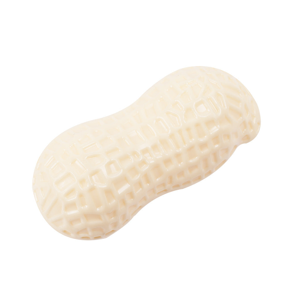 Squeaky rubber chew toy for dogs.