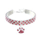 New pet collar with diamond mix for dogs and cats.