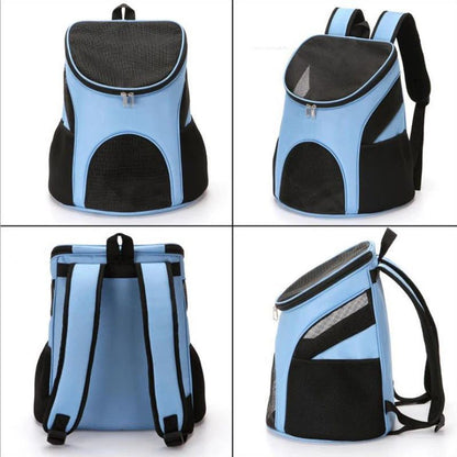 Portable, breathable backpack for small dogs and cats !