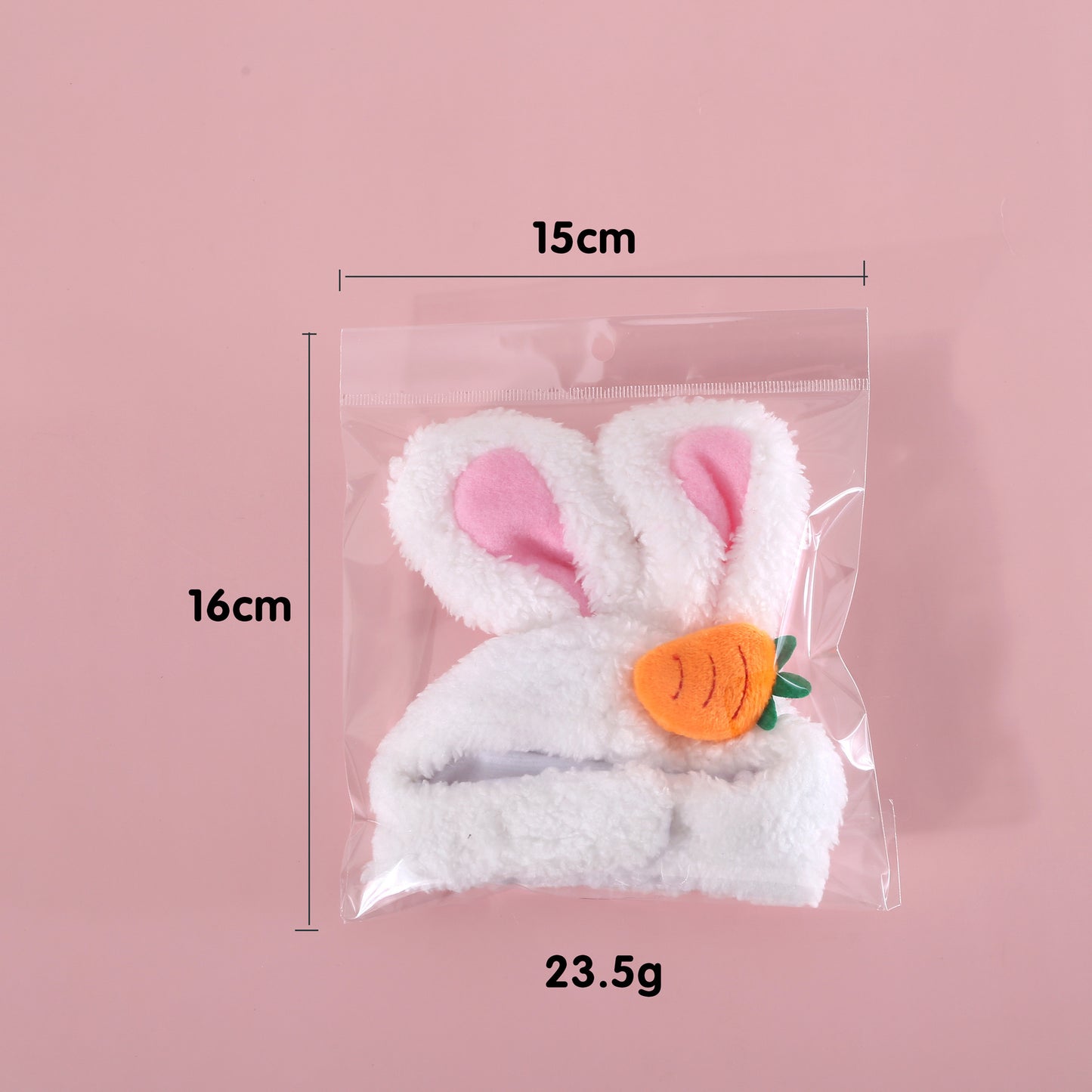 Cute Rabbit Pet Hat – Soft, Stylish & All-Season Wear