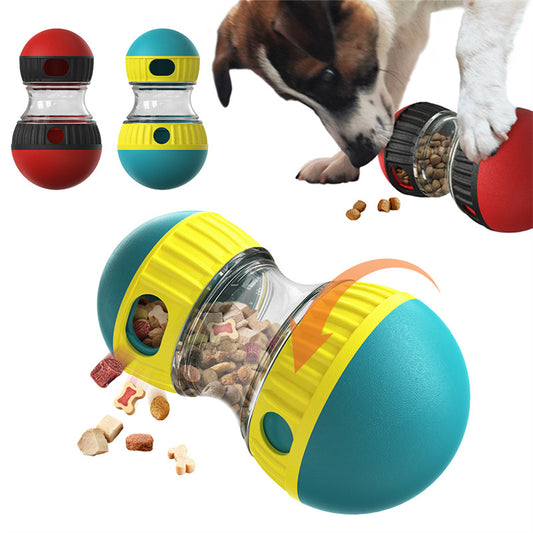 Food Dispensing Dog Puzzle Toy for Slow Feeding & Intelligence