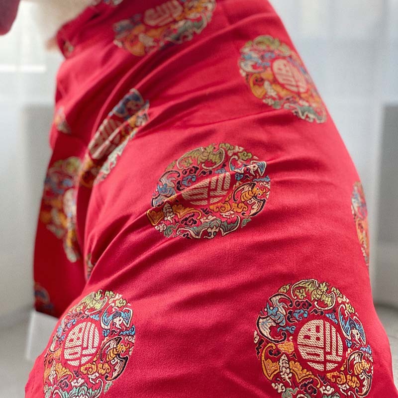 Festive Chinese Style Clothes For Pet Dogs