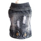 Stylish Denim Dog Jacket – Comfortable, Durable &amp; Seasonal Protection